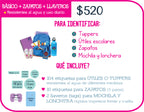 Paquete básico + zapatos + llaveros