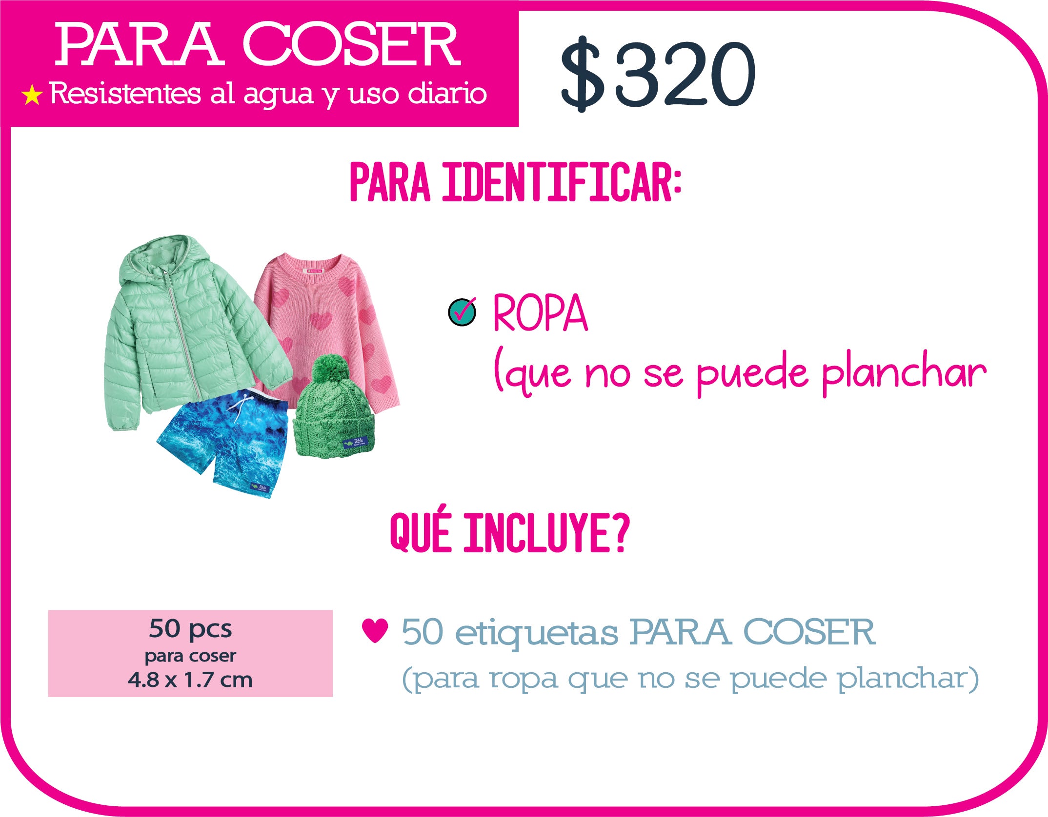 Paquete para coser